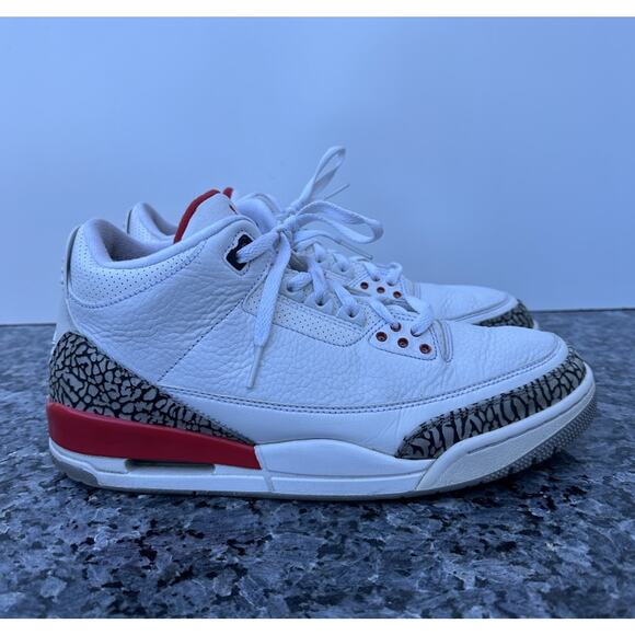 Nike Air Jordan 3 Retro Hall Of Fame Sneakers Size 11 [2018 136064-116] main image 4